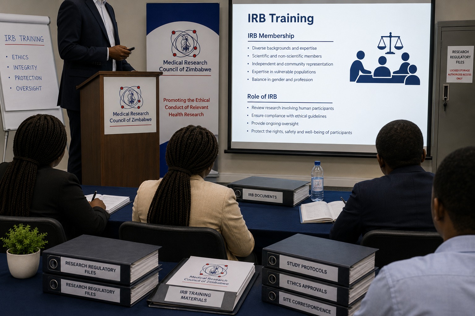 IRB training session